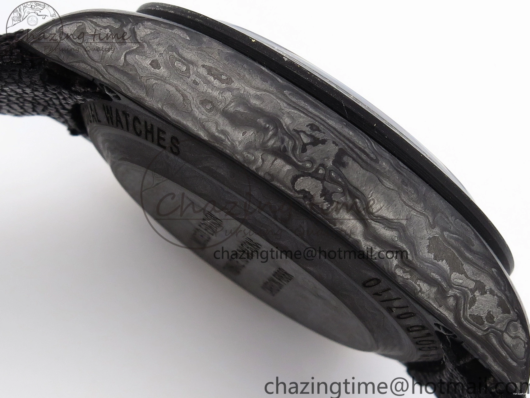 Carbon on YG Green DIWF Daytona A7750 Strap Nylon and Edition DIW Black Case Dial Bezel 0926